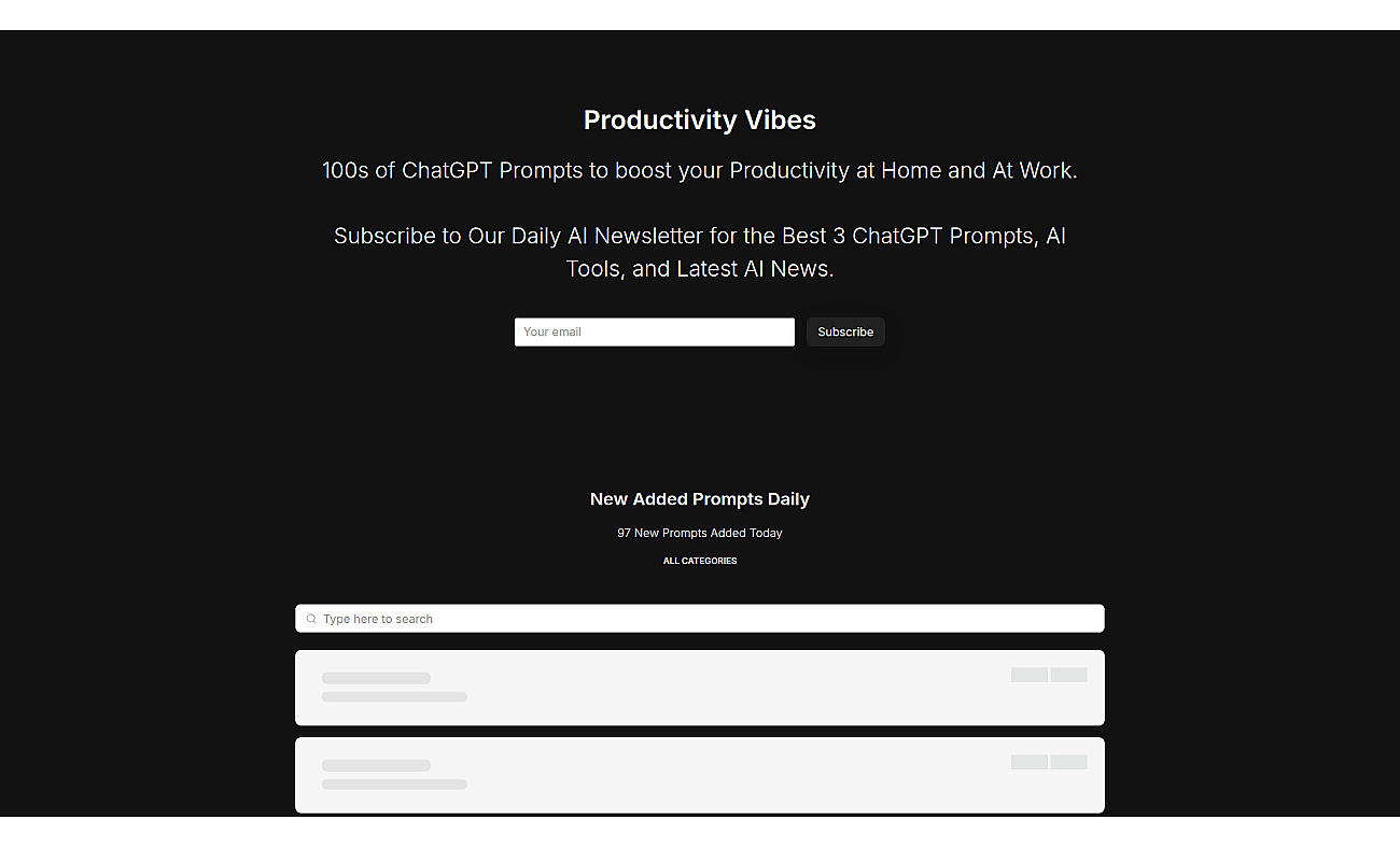 Productivity Vibes