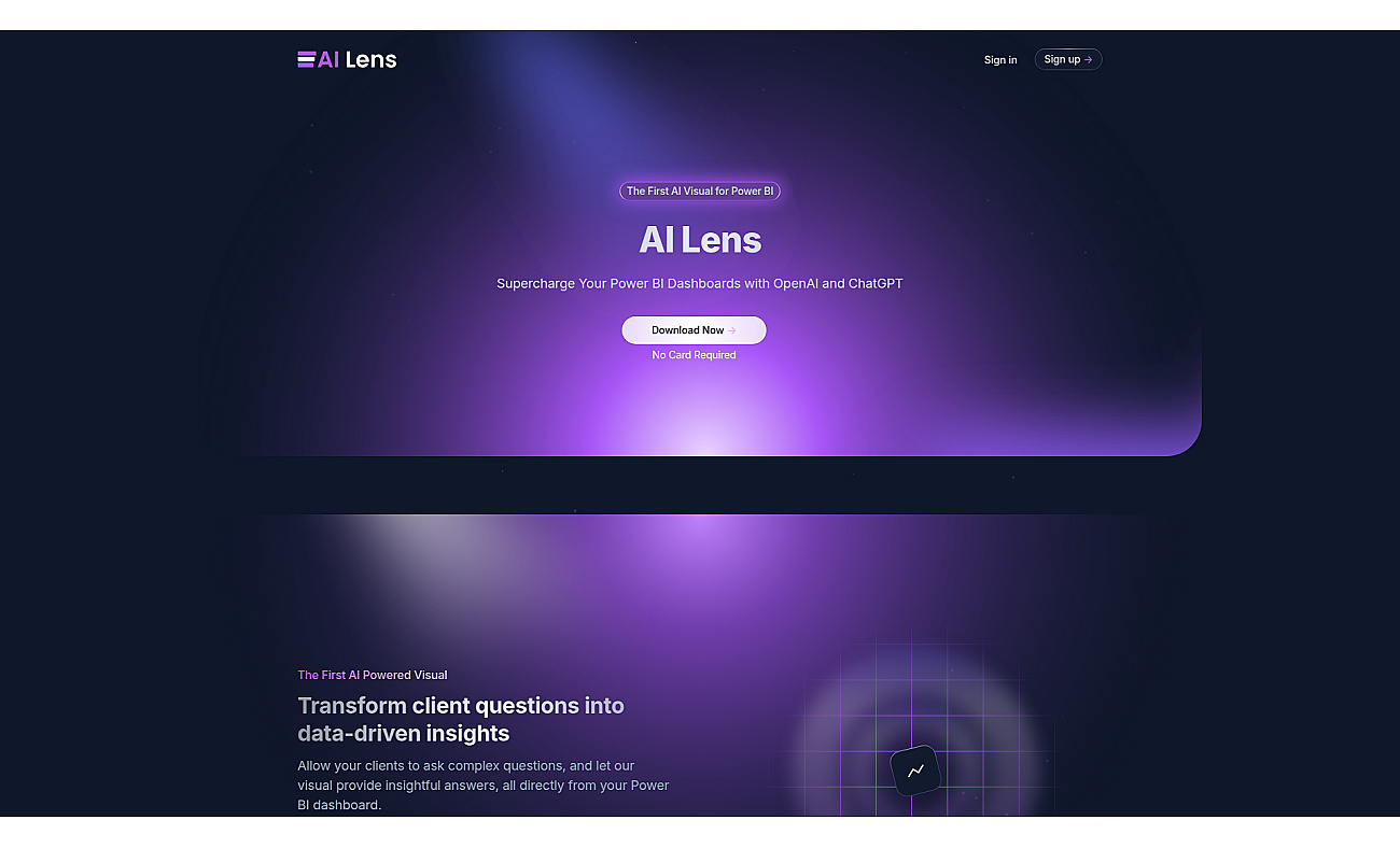 PowerBI AI Lens
