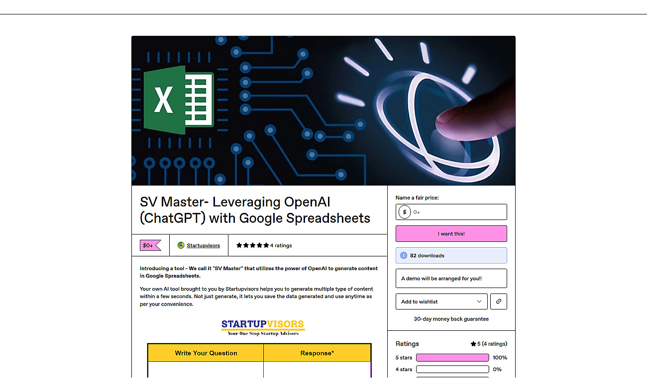 SV Master by Startupvisors
