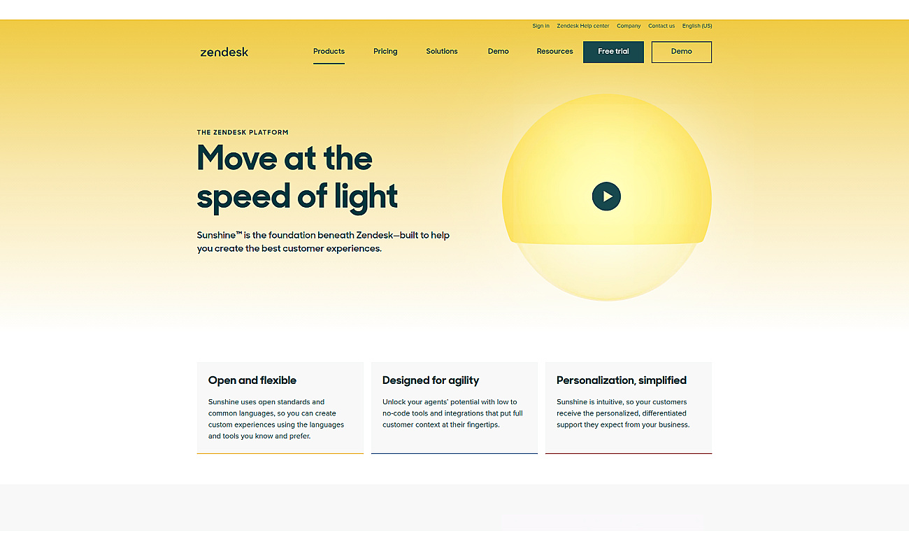 ZenDesk Sunshine