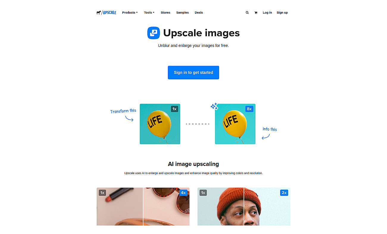 Upscale by StickerMule