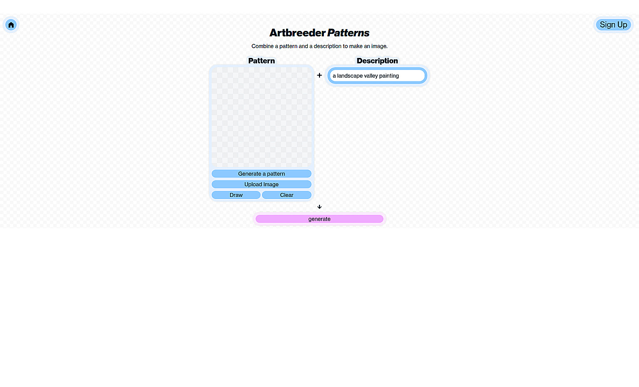 Patterns by Artbreeder