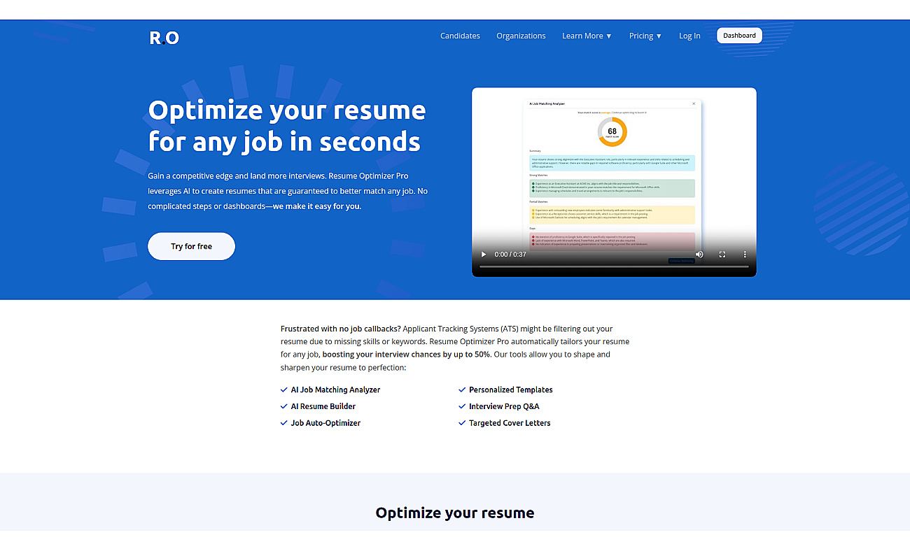 ResumeOptimizerPro