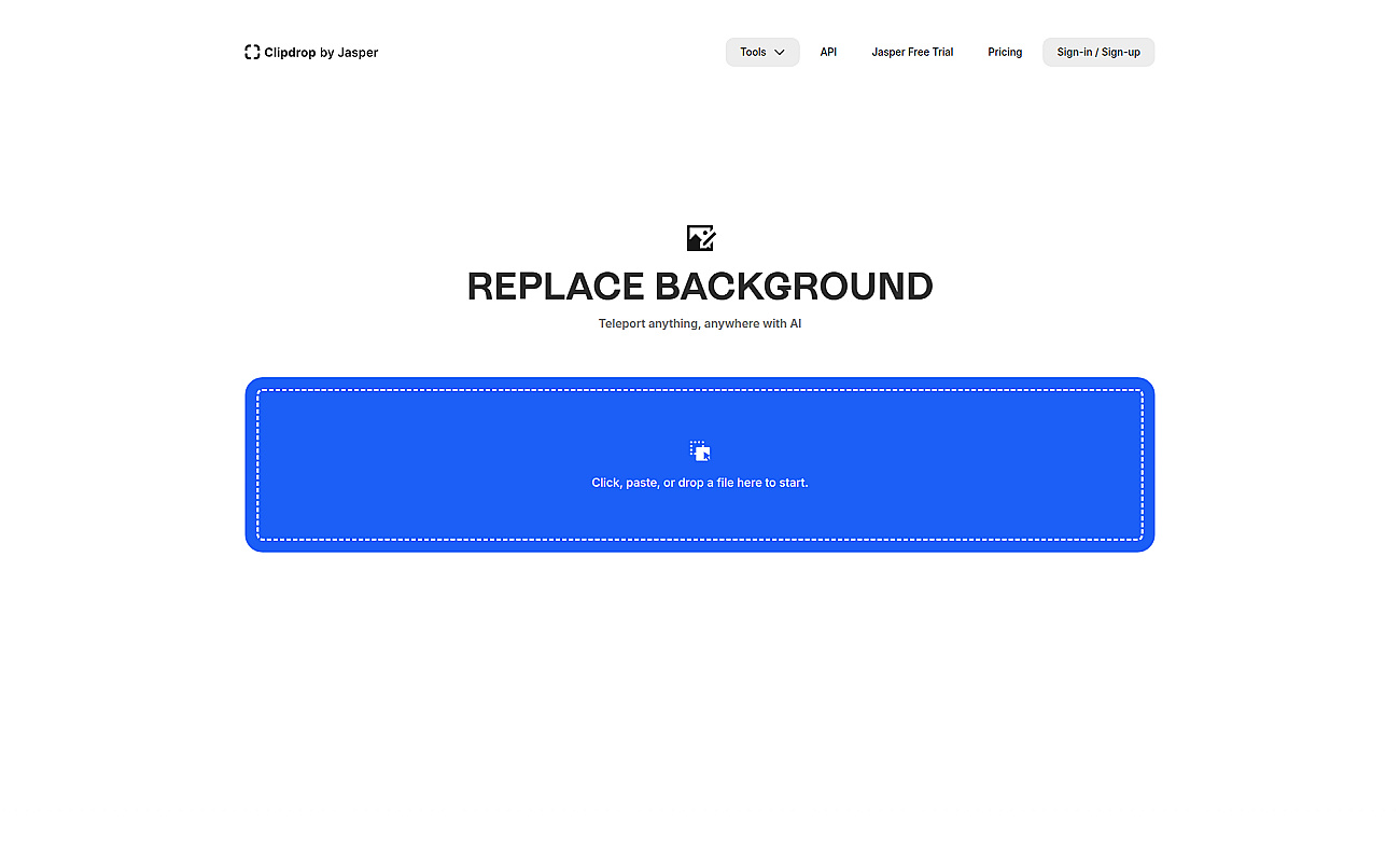 ClipDrop Replace Background