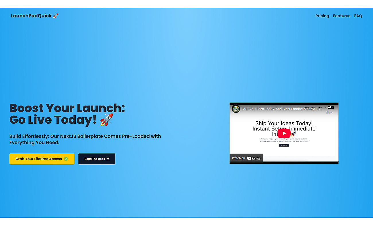 LaunchPadQuick