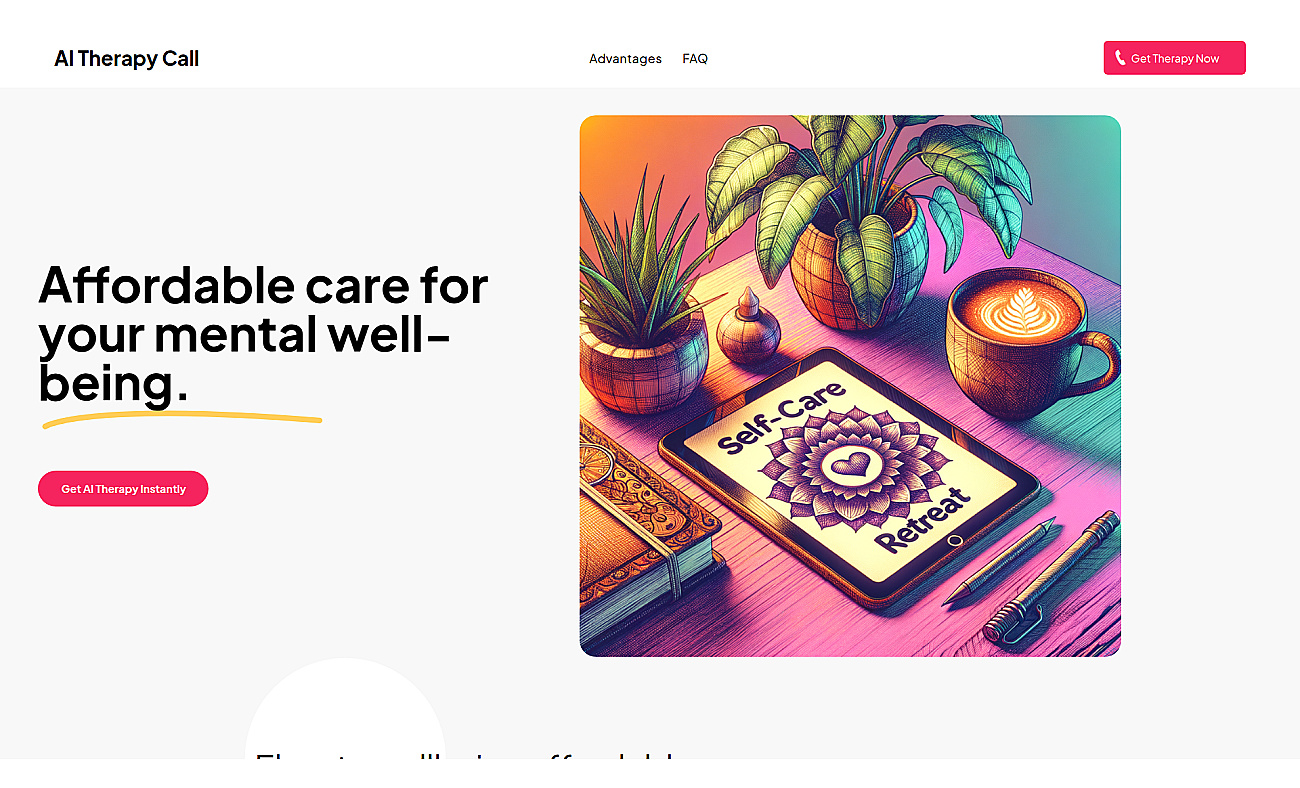 AI Therapy Call