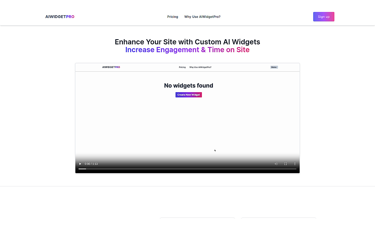 AIWidgetPro