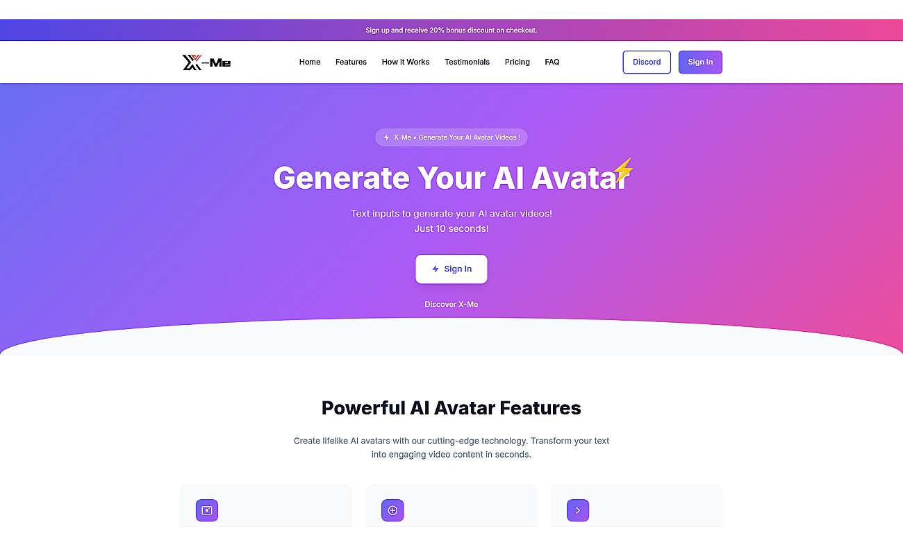 X-Me:AI Video Generator