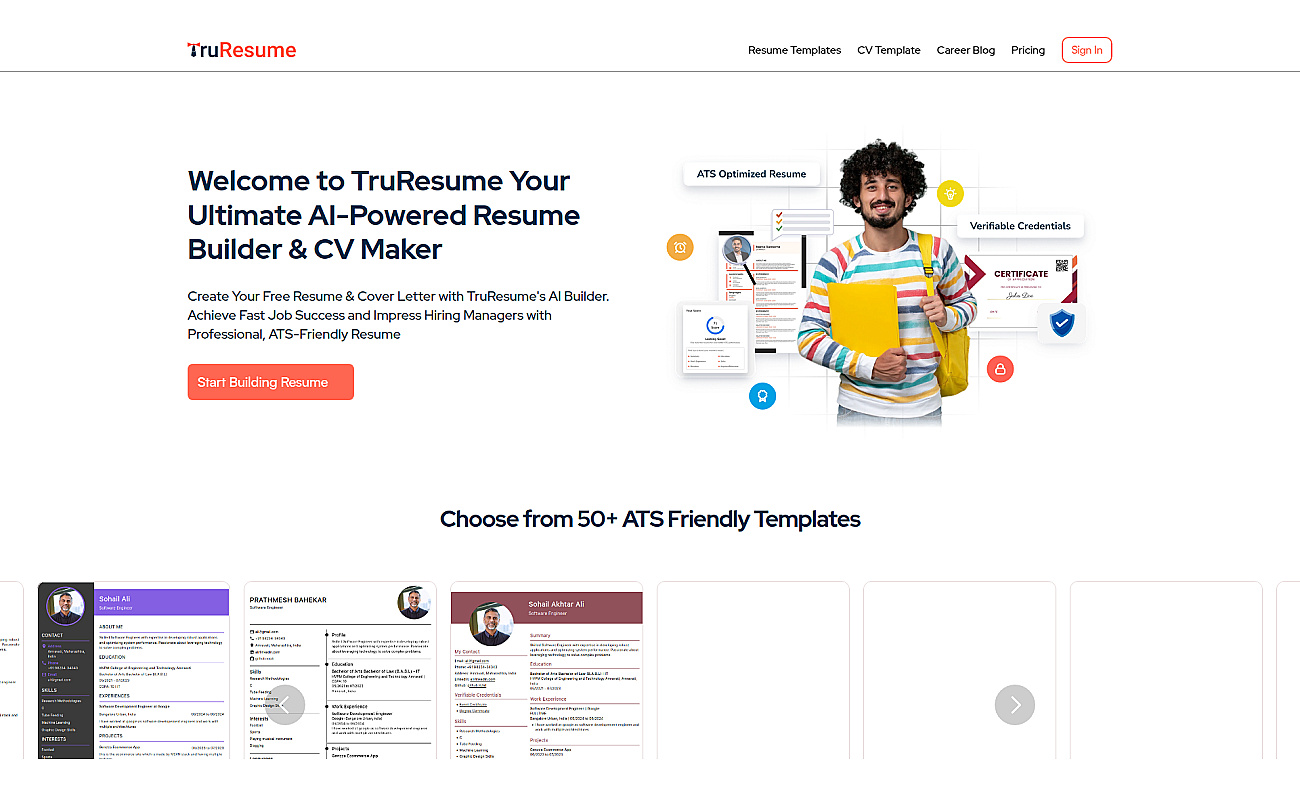 Truresume Builder