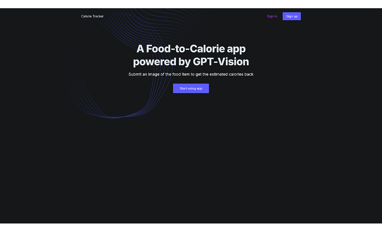 Calorie Tracker