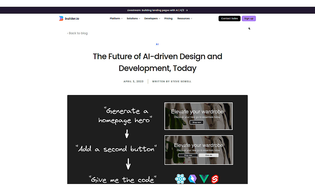 Builder.io AI