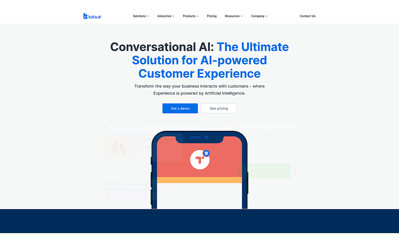 Kata.ai Chatbot Platform