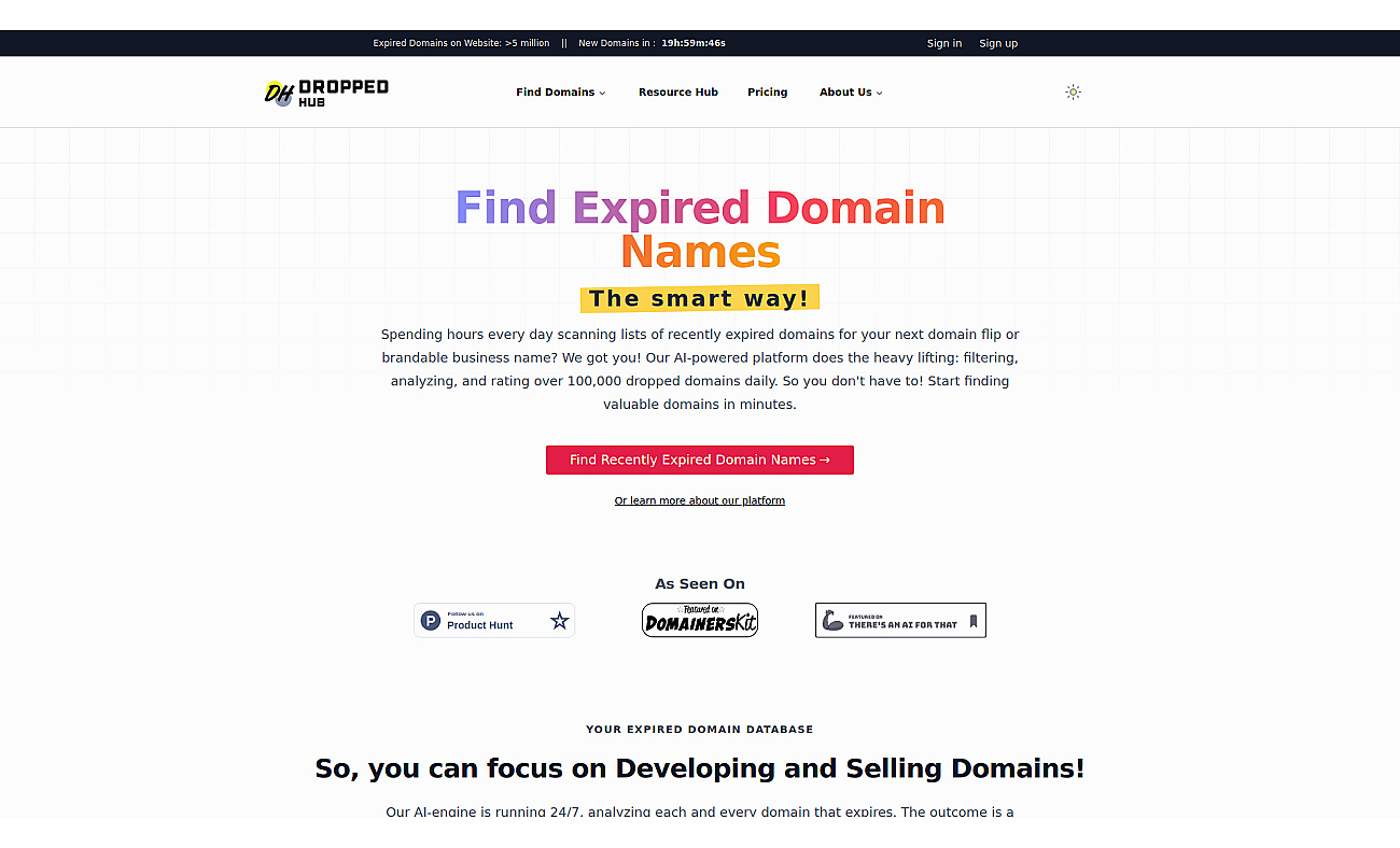 Droppedhub