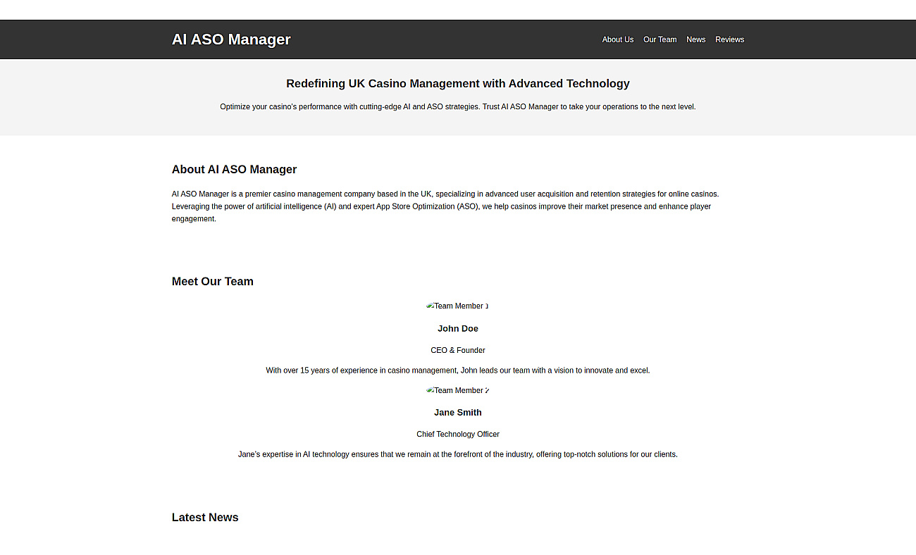 AI ASO Manager