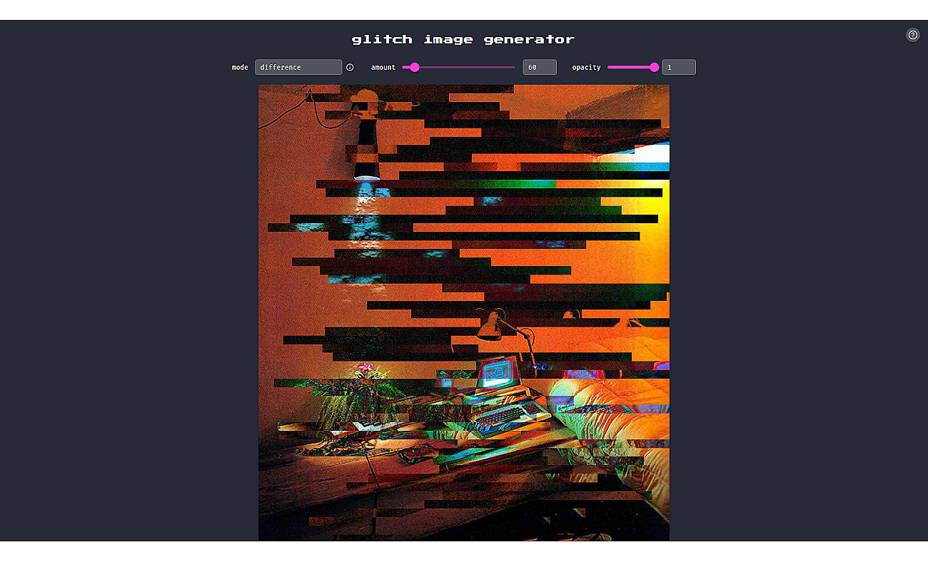 Glitch Image Generator