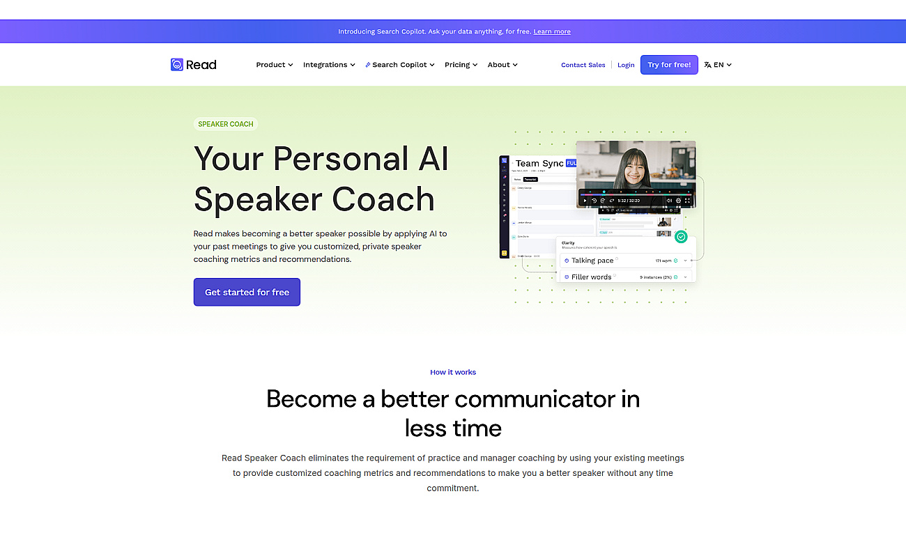 Read Speaker Coach