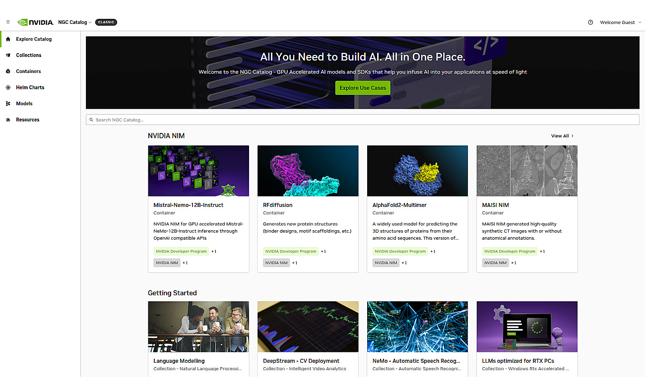Nvidia GPU Cloud (NGC)
