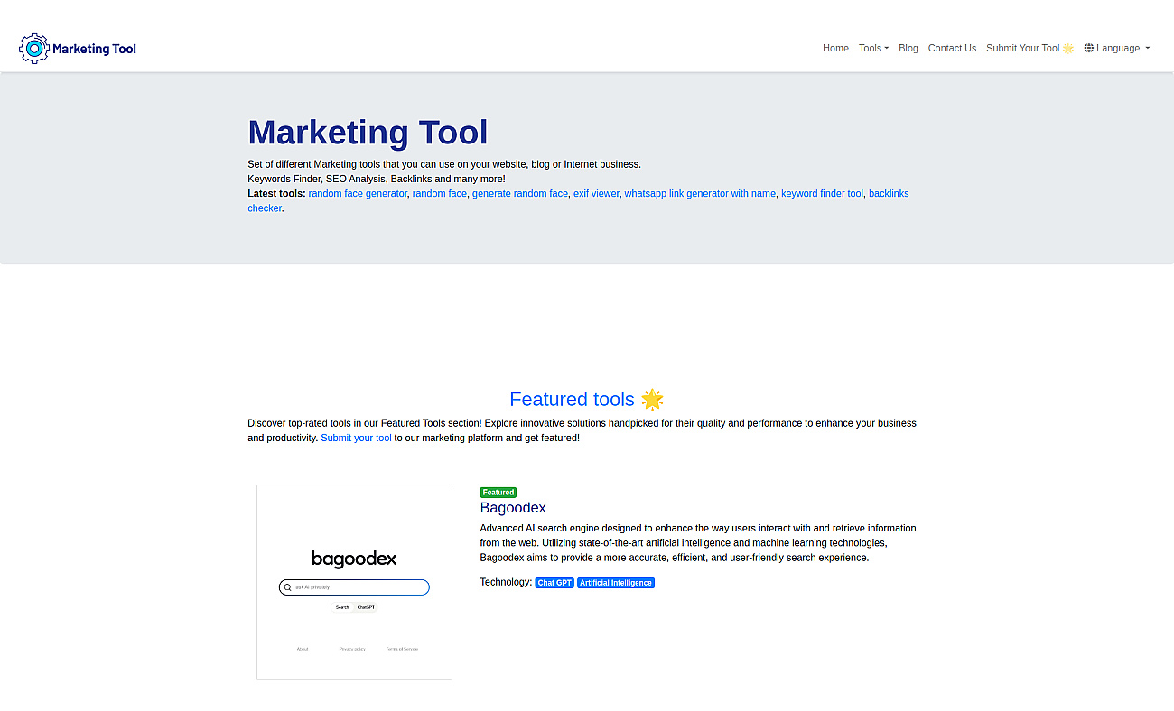 MarketingTool