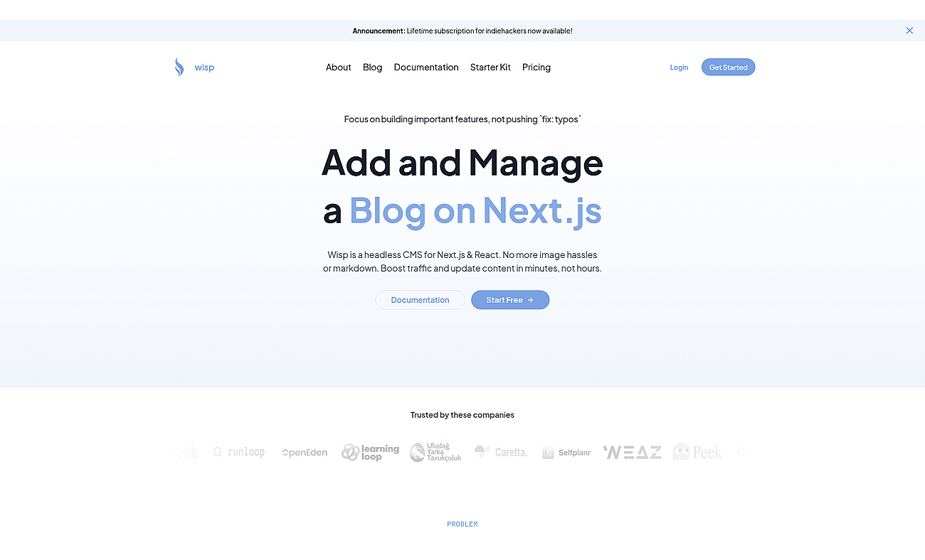 Wisp CMS