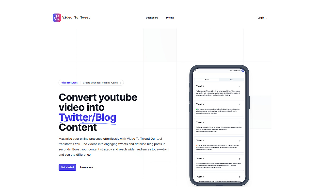 Video to tweet