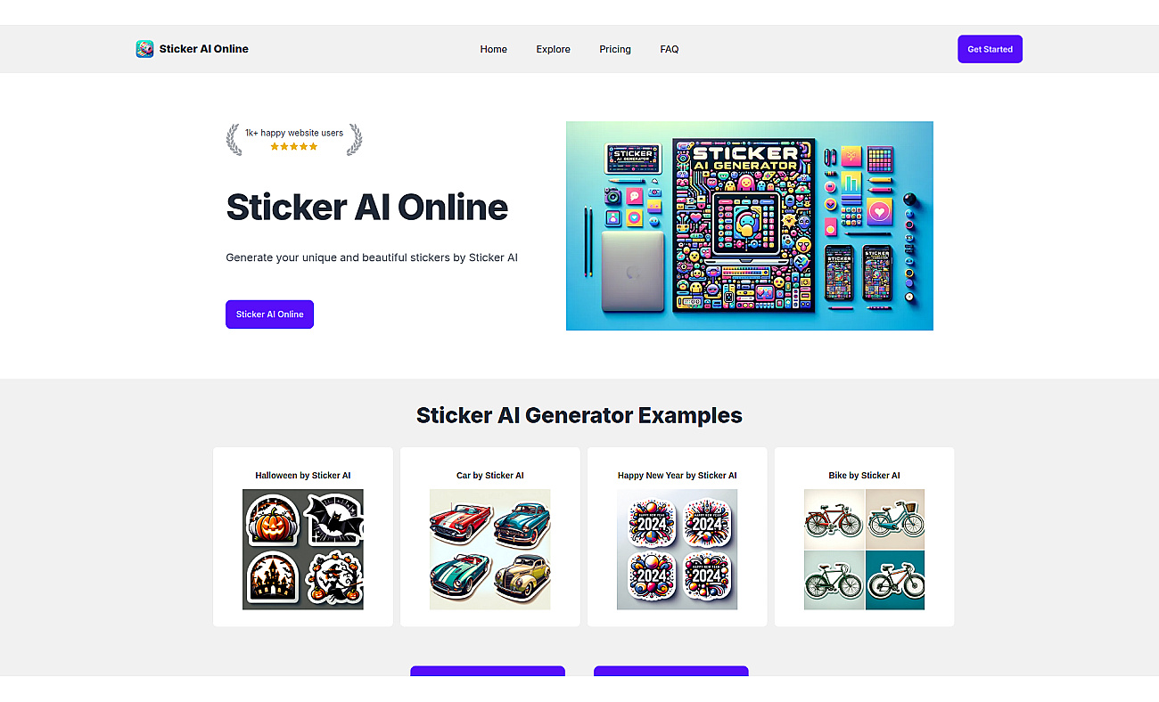 Sticker AI Online