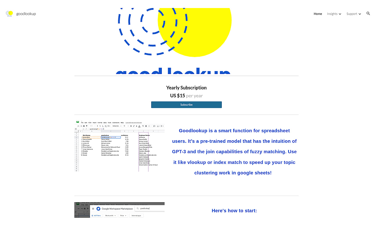 Goodlookup