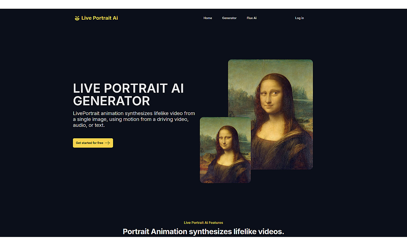 Live Portrait Ai Generator