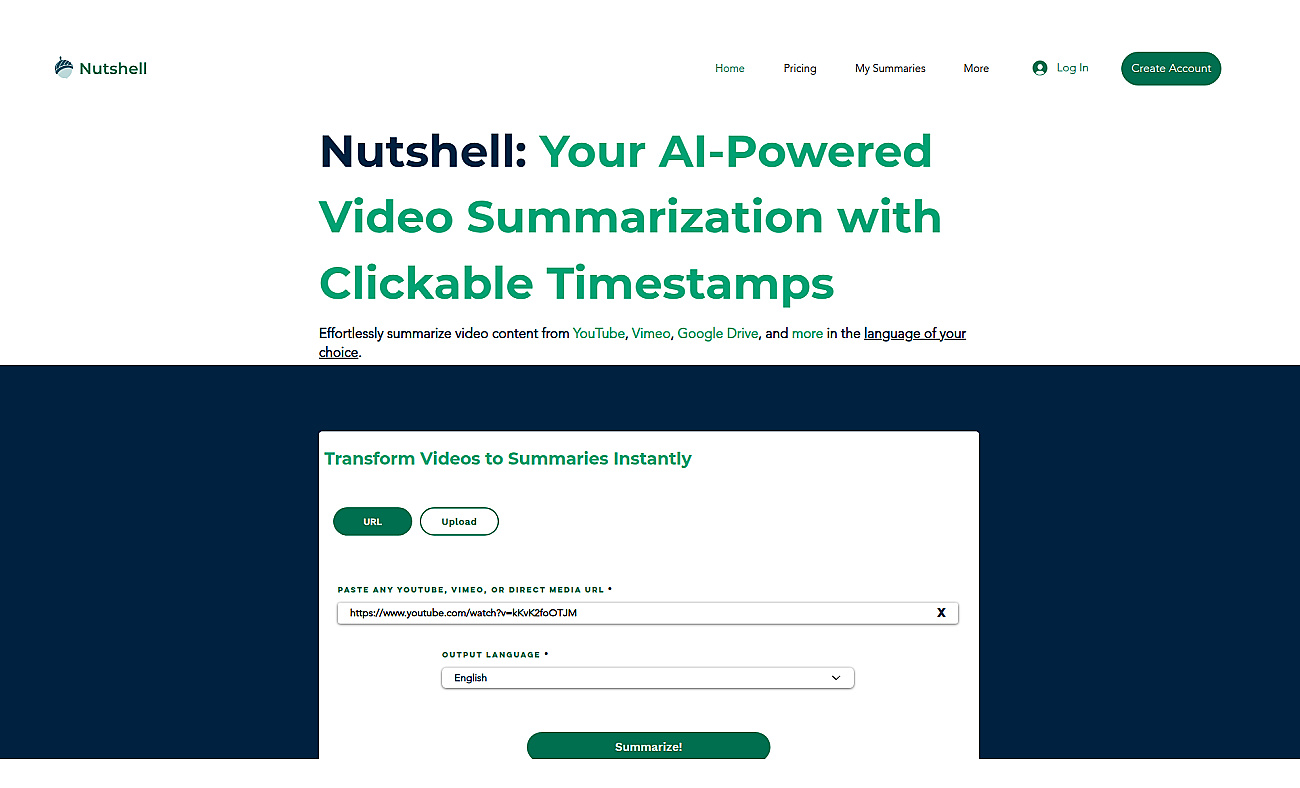 Nutshell Summaries