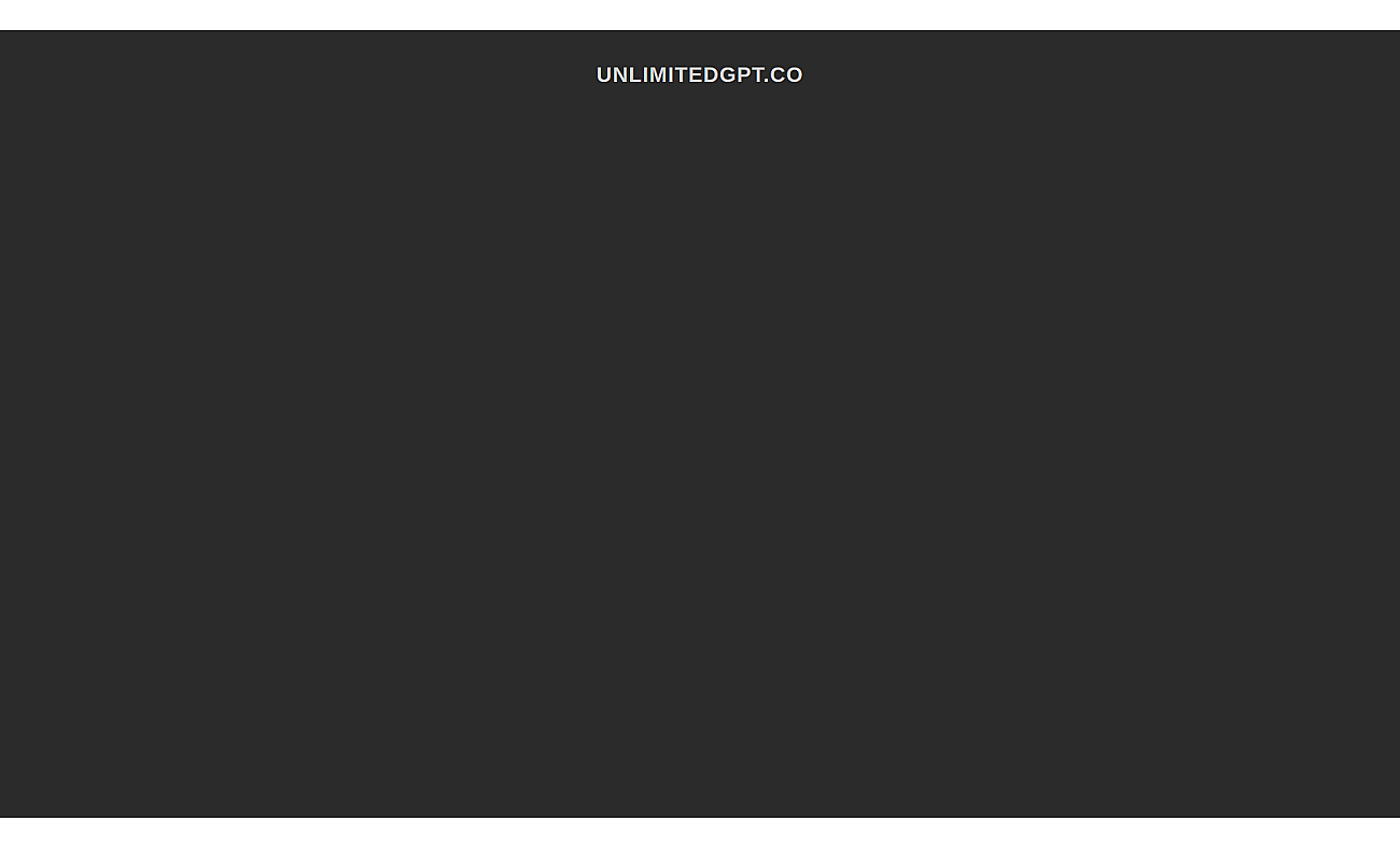 UnlimitedGPT
