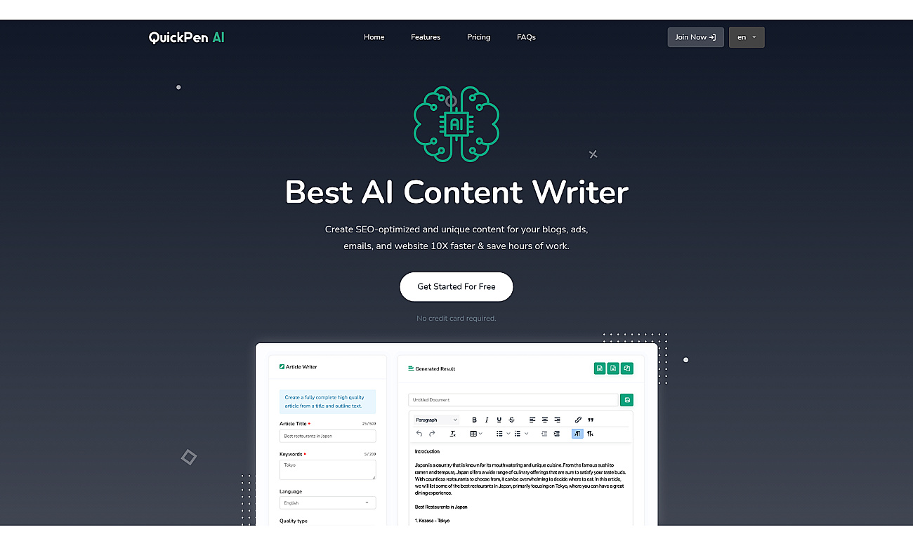 QuickPenAI