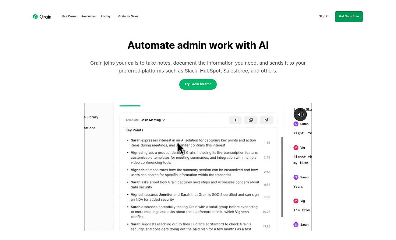 Grain AI