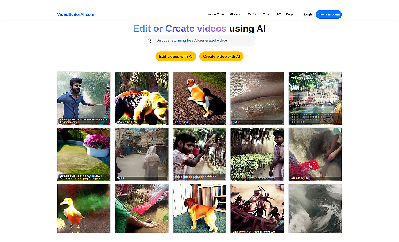 Video Editor AI