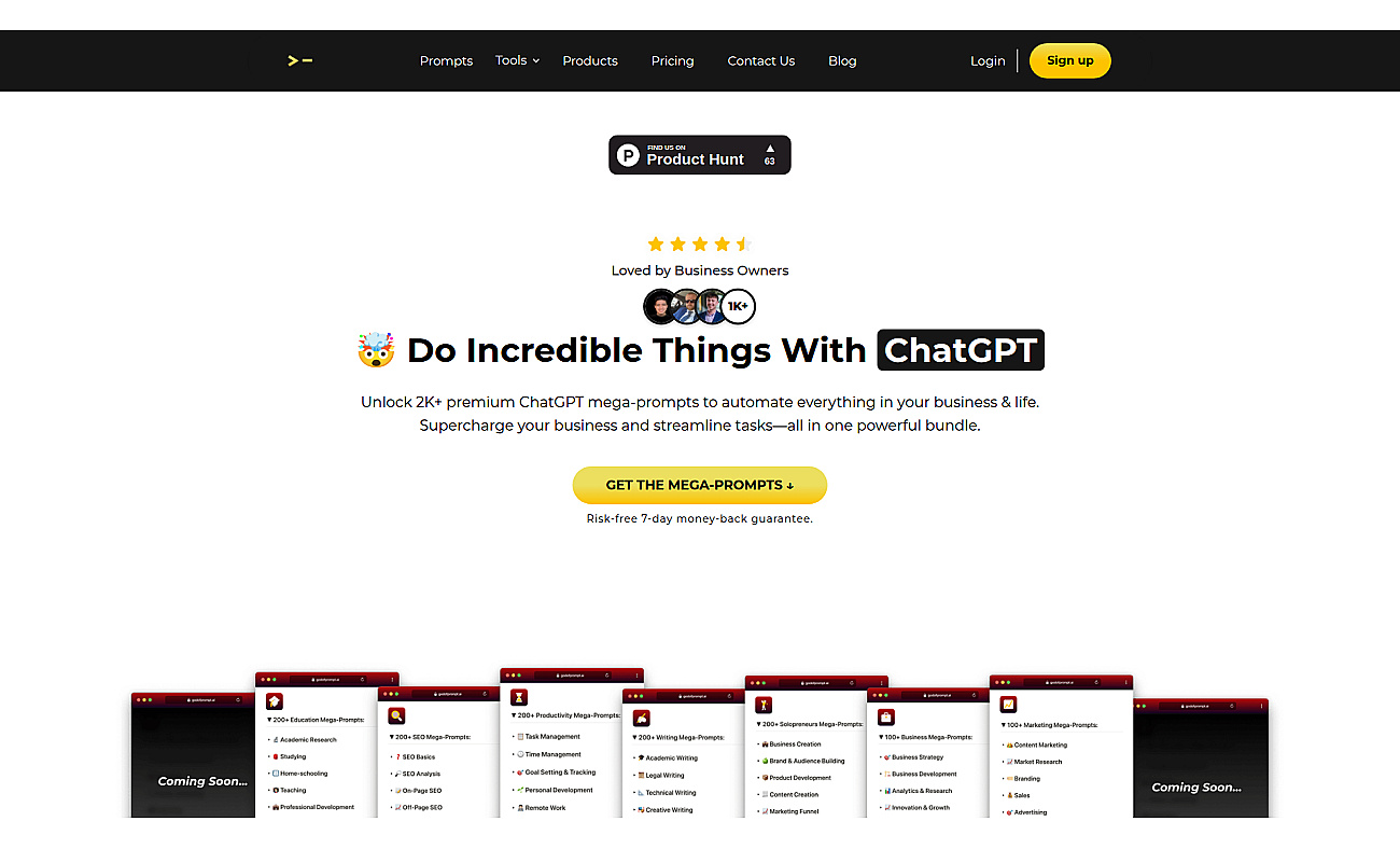 ChatGPT Mega-Prompts Bundle