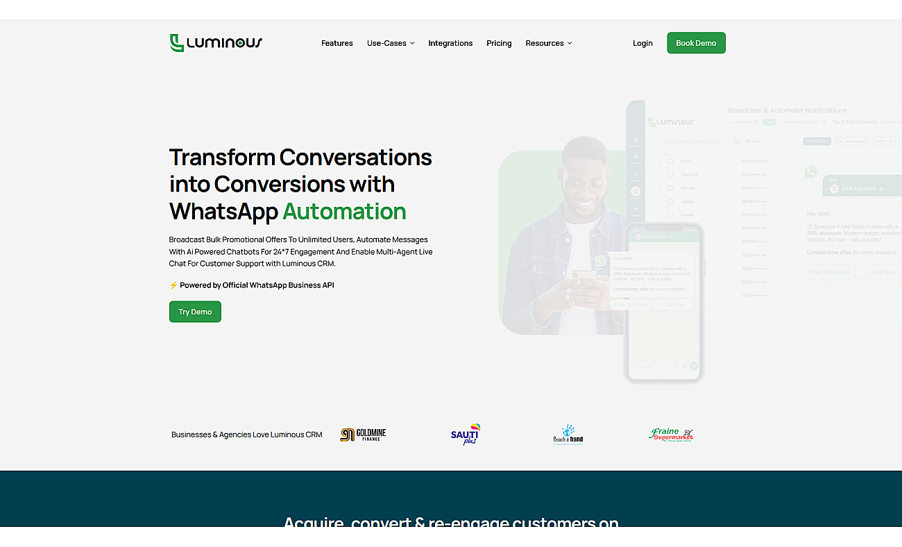 Luminous crm