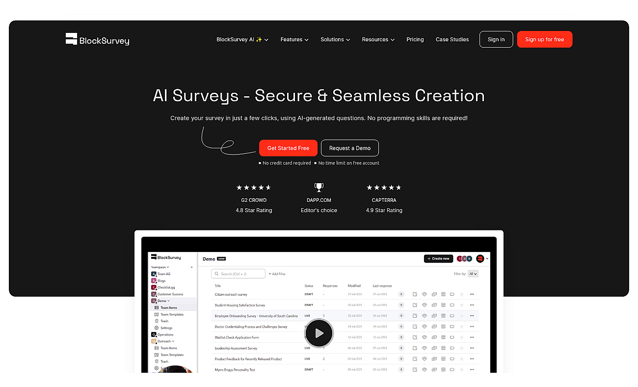 BlockSurvey