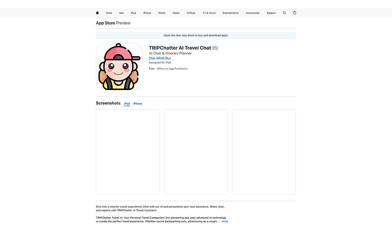 AI Chat Travel Assistant