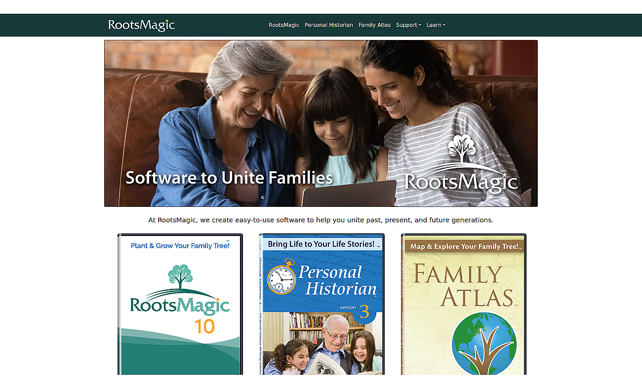 RootsMagic Family Tree Software