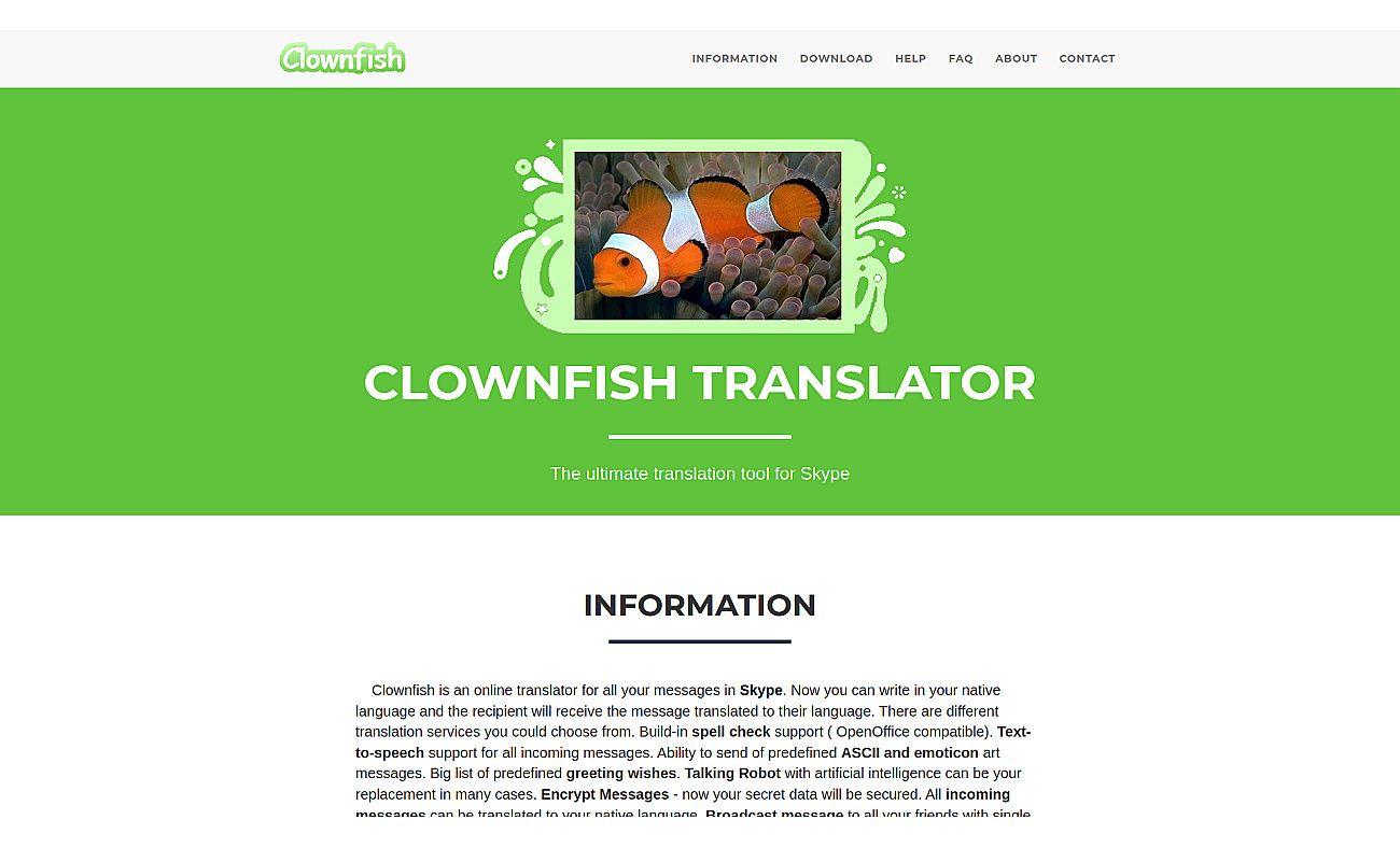 Clownfish Voice Changer