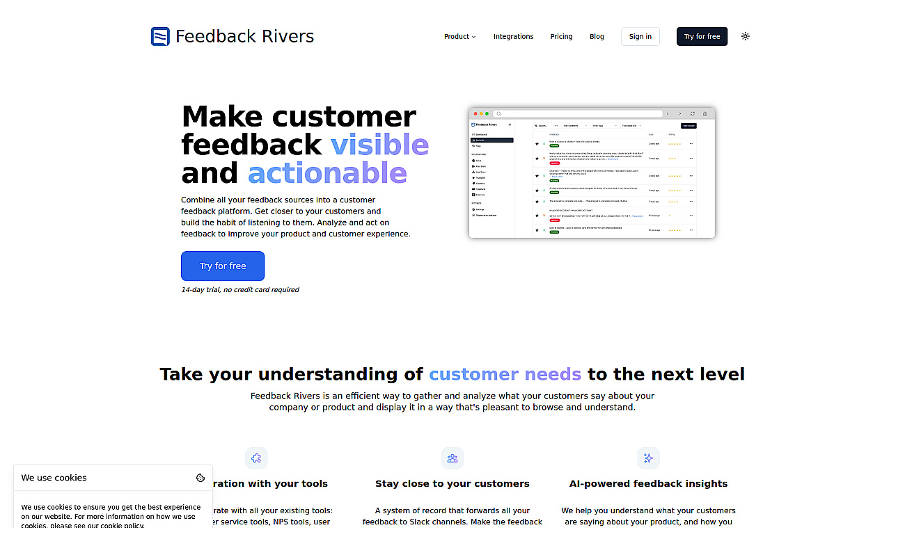 Feedback Rivers