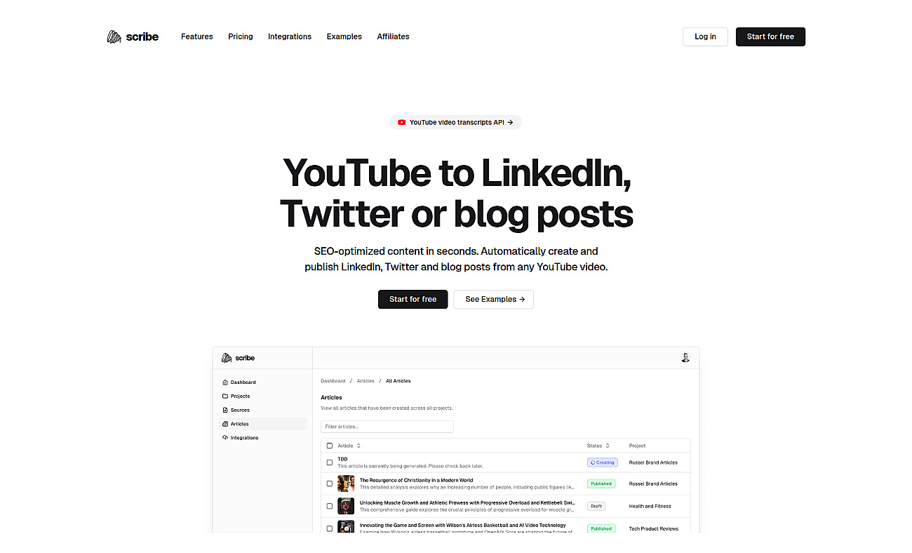 Seo video scribe