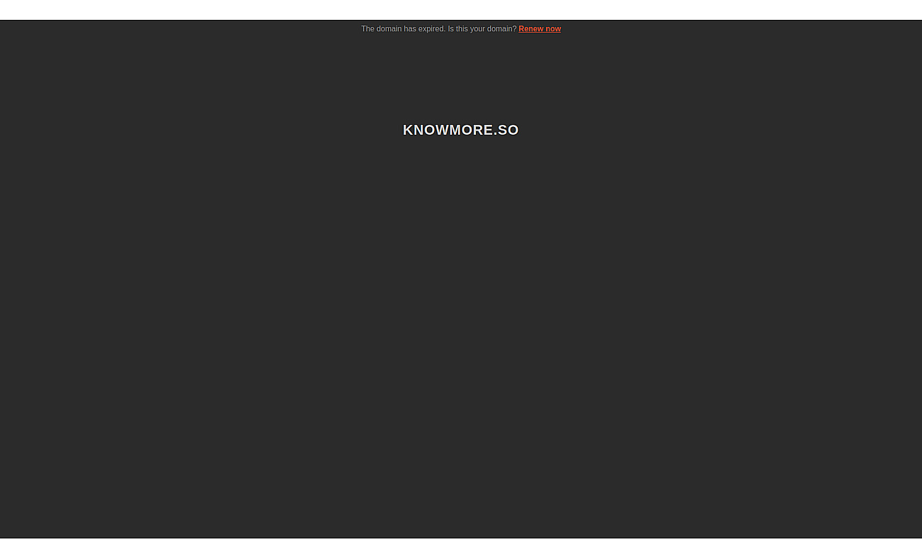 Knowmore