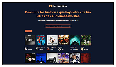 Dice la cancion