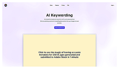 AI Keywording