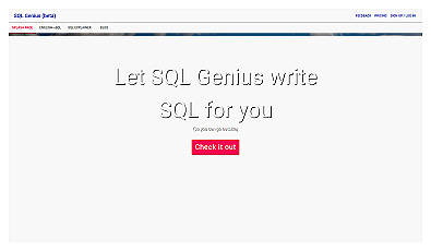 SQLgenius