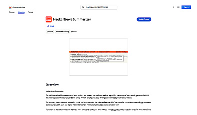 HackerNews Summarizer
