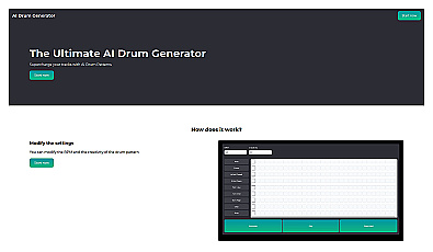 AI Drum Generator