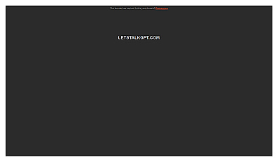 LetsTalkGPT
