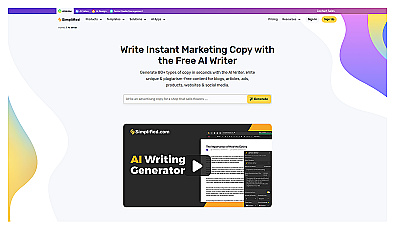 Simplified AI Writer