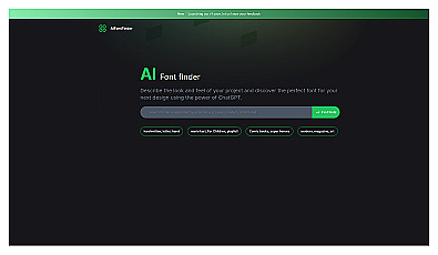 AI Font finder