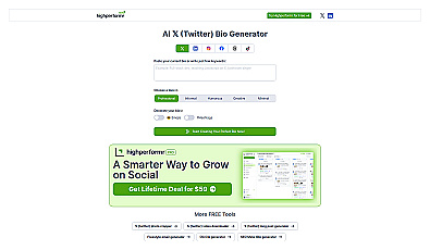 HighPerformer Social Bio
